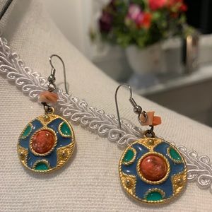 Earrings  matching necklace